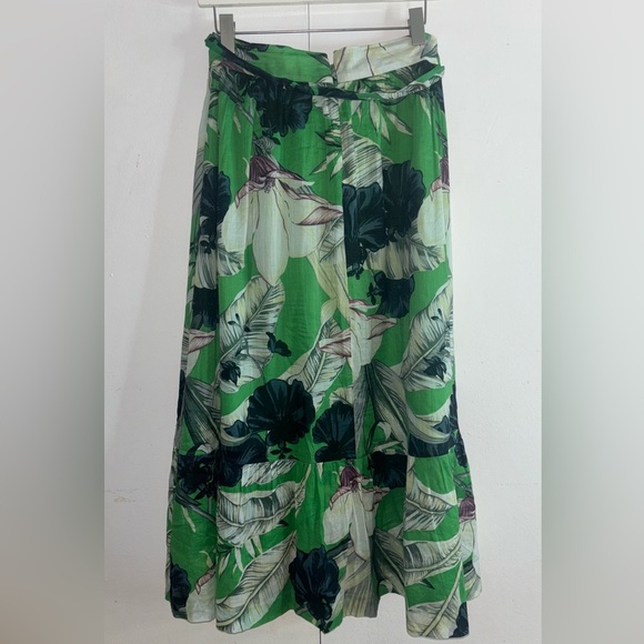 Ann Taylor Tropical Print Maxi Skirt | size 0P - Picture 4 of 7